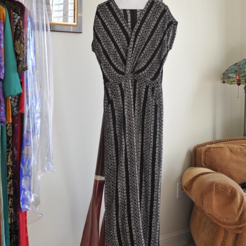 Black tribal jumpsuit